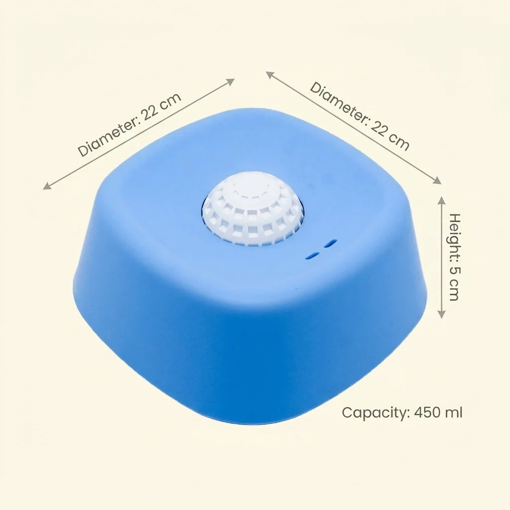 Slow Feed Licking Bowl — dimensions