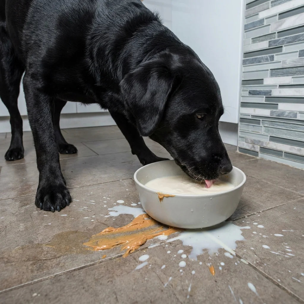 Slow Feed Licking Bowl — problem visual 1